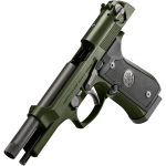 Beretta 92FS OD Green 15rd OD Green 9x19mm 4.9" Bbl SA/DA Pistol w/2 15 Mags J92F300GR15 - Additional Image 2