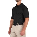 First Tactical Men's Performance Short Sleeve Polo Black 112509-019 - Additional Image 1
