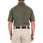 First Tactical Men's Performance Short Sleeve Polo Olive Drab Green 112509-830 - Additional Image 3