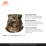 First Lite Midweight Neck Gaiter Fusion OS MANKGFUOS