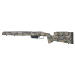 Manners Elite Carbon T6A Rem 700 SA DBM #7 Contour Adj Cheek - 2 front studs - Black Forest