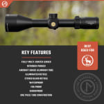 Athlon Talos HMR 4-16x56mm BDC600 SFP IR MOA Reticle Riflescope 215019