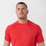 Under Armour Men's Tech 2.0 Shortsleeve Red/Graphite Shirt 1326413-60000 - Additional Image 4