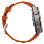 Garmin Fenix 9 Pro 47mm Titanium Smartwatch w/ inReach, AMOLED Display, Autumn Orange-Spark Orange Silicone Band 010-04336-00 - Additional Image 4