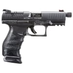 Walther PPQ M2 Q4 TAC 9mm Pistol with Threaded Barrel and 3 Mags 2825929