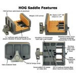Shadow Tech MOD7 HOG Saddle MOD7