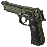 Beretta 92FS OD Green 15rd OD Green 9x19mm 4.9" Bbl SA/DA Pistol w/2 15 Mags J92F300GR15 - Additional Image 4
