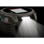 Garmin Fenix 9 51mm Titanium-Color Smartwatch w/ Built-In Flashlight, AMOLED Display, Pebble Gray Silicone Band 010-04763-00 - Additional Image 12