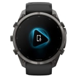 Garmin Fenix 9 Pro 51mm Carbon Gray DLC Titanium Smartwatch w/ inReach, AMOLED Display, Black-Pebble Gray Silicone Band 010-04337-10 - Additional Image 8