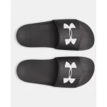 Under Armour Women's ARMR Slide Sandals Black/White 6007532-00100 - Additional Image 2