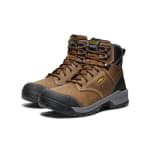 Keen Core Work Evanston 6" WP Soft Toe Men's Bison/Black 9 EE 1029681-9EE
