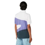Oakley Men's New Lilac M Golf Oakley Reduct Wave Polo FOA404357-45E-M - Additional Image 5