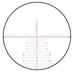 Nightforce ATACR 4-16x42mm F1 ZeroHold .1 Mil-Radian DigIllum PTL MIL-XT Scope C615 - Reticle Image 2