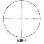 March X "High Master" 10-60x56 MTR-3 Reticle 1/8MOA Riflescope D60HV56TM - Reticle Image 1