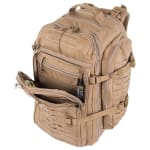 First Tactical Tactix 3Day 62L Coyote Backpack Plus w/ YKK Zippers, Shovel Backboard, Lynx Laser-Cut Platform MOLLE/PALS Compatible 180035-060-1SZ - Additional Image 6