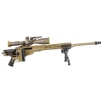 Barrett MK22 7.62x51 NATO, .338 Norma Mag, .300 Norma Mag Coyote Brown Cerakote Deployment Kit w/NF Contract Optic, Bag Rider, & Zero Target 19777