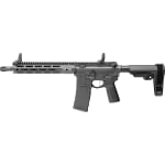 Springfield Armory Saint Victor 5.56 NATO 11.5" Bbl Black Pistol w/ SBA3 Brace, Flip-Up Sights, 1x30rd Mag STV9115556BPV2SBA3 - Additional Image 3