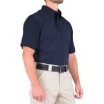 First Tactical Men's V2 Pro Performance Short Sleeve Shirt Midnight Navy 112012-729 - Additional Image 5