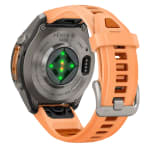 Garmin Fenix 9 Pro 43mm Titanium Smartwatch w/ inReach, AMOLED Display, Shell Pink-Autumn Orange Silicone Band 010-04335-00 - Additional Image 10