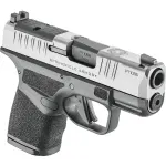 Springfield Armory Hellcat 9mm 3"Bbl Black/Stainless Optic Ready CA Compliant Handgun w/U-Dot Tritium Sights, Accessory Rail,2x10rd Mags HC9319SOSPCA - Additional Image 1