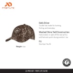 First Lite First Lite Lo-Pro Cap Hat Darkwater OS MALPHCAOS
