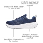 Under Armour Men's Surge 5 Running Sneakers Academy/White/Downpour Gray 6010459-40800 - Additional Image 5