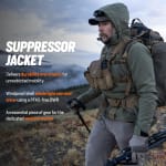 First Lite Men's Suppressor Soft Shell Jacket Conifer XL MOCJ2CNXL