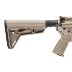 Springfield Armory 5.56 Flat Dark Earth SAINT VICTOR w/ Chrome Moly 16" Barrel w/ FF 15" Handguard, Mid Length Gas System Rifle STV916556F