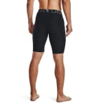 Under Armour Men's Heatgear Armour Black/White Long Shorts 1361602-00100 - Additional Image 2