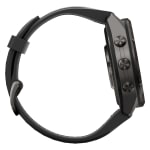 Garmin Fenix 9 Pro 43mm Carbon Gray DLC Titanium Smartwatch w/ Built-In Flashlight, AMOLED Display, Black-Pebble Gray Silicone Band 010-04335-15 - Additional Image 4