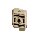 Strategic Sciences 5.56 NATO 1/2x28 MFMD OTB Suppressor, Base Muzzle Device Only, 0.7" OTB Clearance, FDE MFMD-5.56-0.7-MD-1/2X28-FDE - Additional Image 1