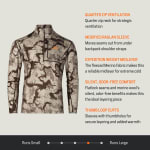 First Lite Men's Furnace Quarter Zip Cerca XL MTEQZCRXL