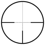 Zeiss V3 6-18x50mm 30mm .25 MOA SHR Reticle (#87) Adj Parallax 25yds Ext Elev Capped Wind Riflescope w/Ballistic Stop 522752-9887-070