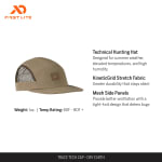 First Lite Trace Tech Cap Dry Earth OS MATRHDEOS