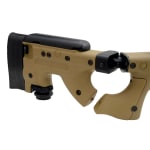 Accuracy International AW .308 20' Fluted No Muzzle Brake, Pic Rail, Folding Stock, Butt Spike, Dark Earth