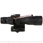 Trijicon USED ACOG 3x30 Dual Illum Red Crosshair 300BLK 115/220gr. Ballistic Compact Riflescope w/Q-LOC Mount TA33-C-400383 Excellent Condition UA5124