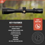 Athlon Talos HMR 6-24x50mm APLR-H2 SFP IR MOA Reticle Riflescope 215021