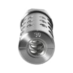 American Precision Arms Gen 4 Micro Bastard 5/8x24 6.5mm Stainless Self Timing Muzzle Brake G4M5865S