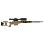 Sako TRG M10 .338 LM Coyote Brown/ Black, Right Folding Stock, 30 MOA with Nightforce C545 and ERA-TAC T2064-0025 and bubble level. JRS353RTL2 - UA156