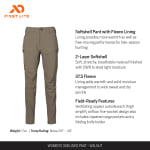 First Lite Women's 308 Lined Pant Walnut 34 WB38LWN34