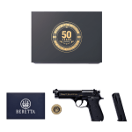 Beretta 92SB Reproduction 90 Series 50th Anniversary 9x19mm 4.9" Bbl Black SA/DA 15rd Pistol J92SB15 - Additional Image 14