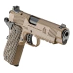 Springfield Armory 1911 Tactical Response 9mm 4.25"Bbl CC Cut Coyote Brown Handgun w/AOS Plate, U-Notch Trit Sights,Rail, 3x9rd Mags PC9127LRCB-CCAOS - Additional Image 1