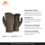 First Lite Aerowool Touch Liner Glove Conifer XL MATLRCNXL