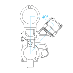 Scalarworks KICK Offset Trijicon RMR Right Hand Mount SW1705