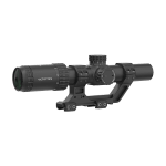 Vector Optics S6 1-6x24i SFP Illuminated Riflescope Kit w/30mm 1-Piece 1.93" Mount, Fiber Optic VIS-F1 Reticle, Honeycomb Shade OPSL133 - Additional Image 2