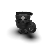 KJI Tripods Titan 60mm ARCA Swiss Aluminum 360 Degree Pan 90 Degree Tilt Aluminum Ball Head KJ86025 - Additional Image 7