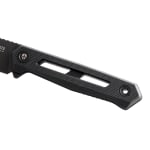 Tekto X1 Black MagnaCut Drop Point Blade Black G10 Handle Black Accents Fine Edge Fixed Knife X1R-G10BK-MCBK1-A1 - Additional Image 3