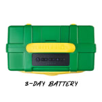 Turtlebox GameDay Series 2.0 Original Outdoor Bluetooth Speaker w/ Party Mode, Waterproof, 25hr Battery, Green/Yellow TB-ORIG-G3-GRN-YLLW-YLLW-2 - Additional Image 2