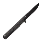 Tekto F2 Bravo Black D2 Blade Damascus G10 Handle Black Titanium Accents Fine Edge Folding Knife F2R-G1MX-D2BK1-A1 - Additional Image 1