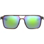 Leupold Bridger Matte Tortoise Performance Eyewear w/Emerald Mirror Lenses 186747